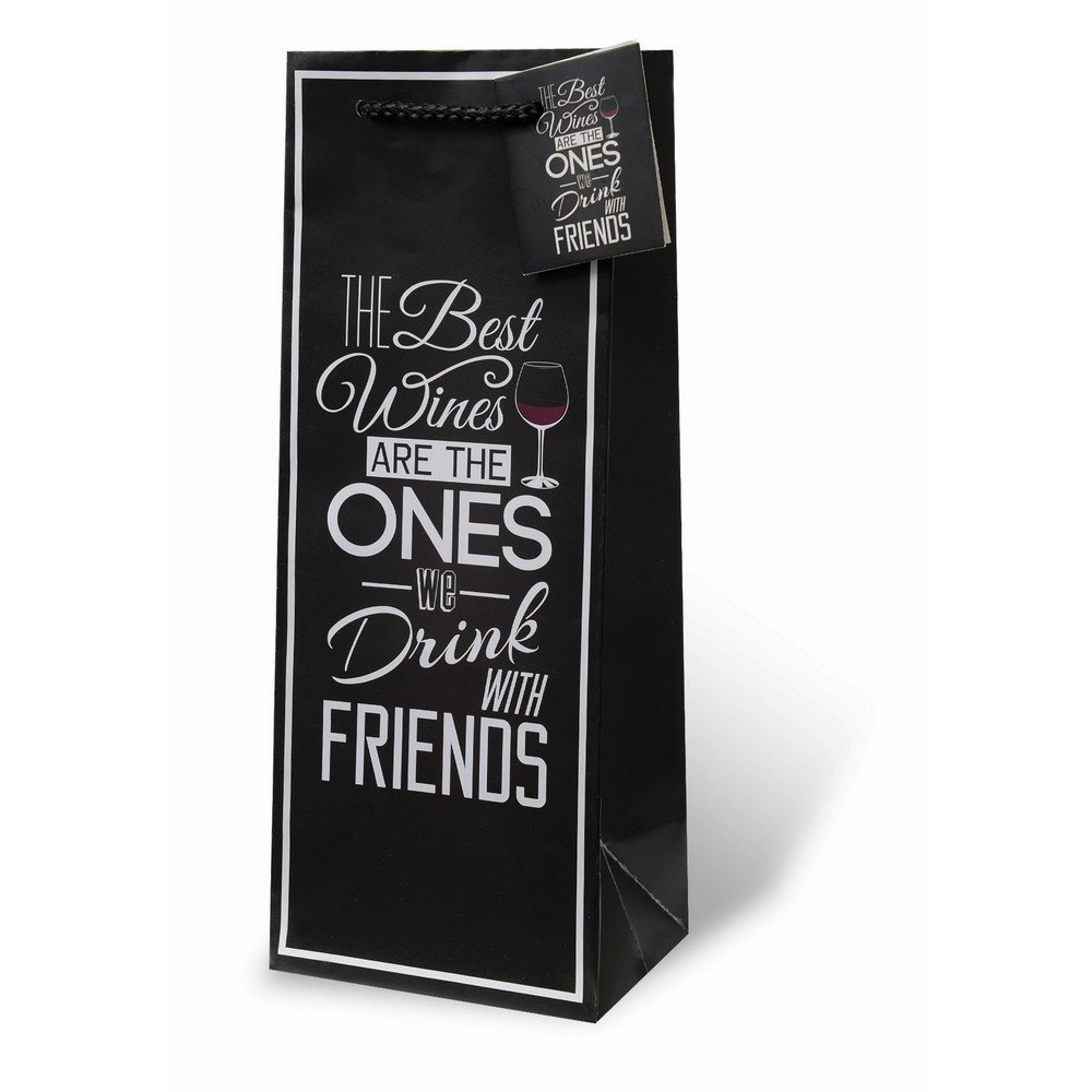 The Best Wine Wine Bottle Gift Bag