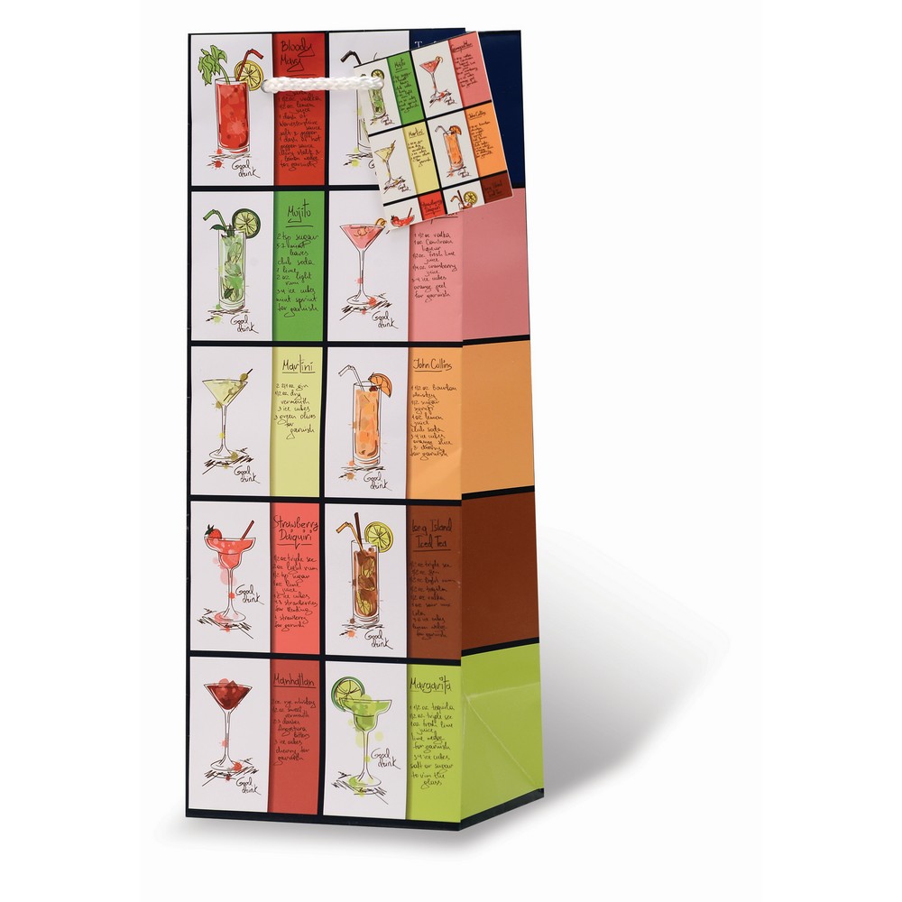 Cocktail Recipes Gift Bag