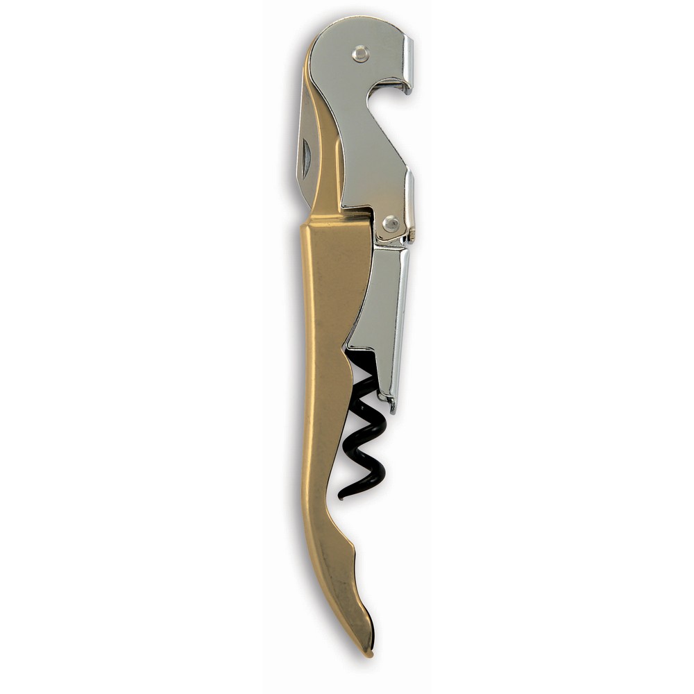 Double Hinge Corkscrew - Gold