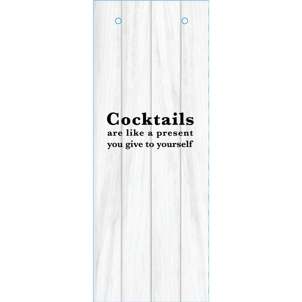 Wine Bag - Cocktails are Like a Present to Yourself