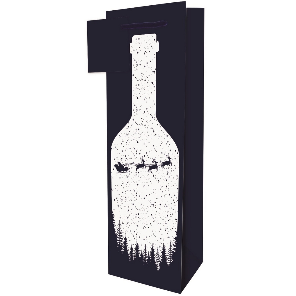 Wine Bag - Winter Night