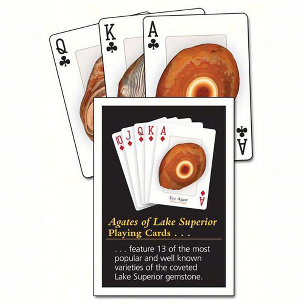 Agates of Lake Superior Playing Cards