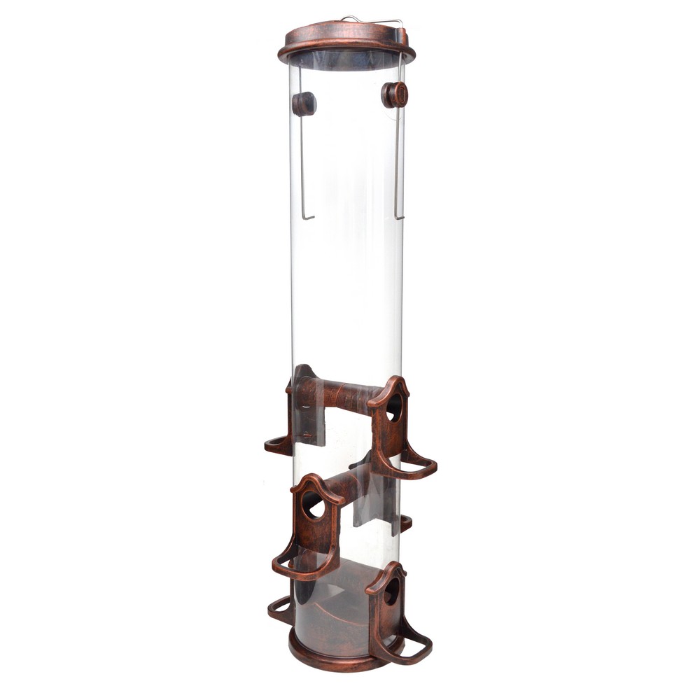 Mammoth Seed Tube Feeder Antique Copper