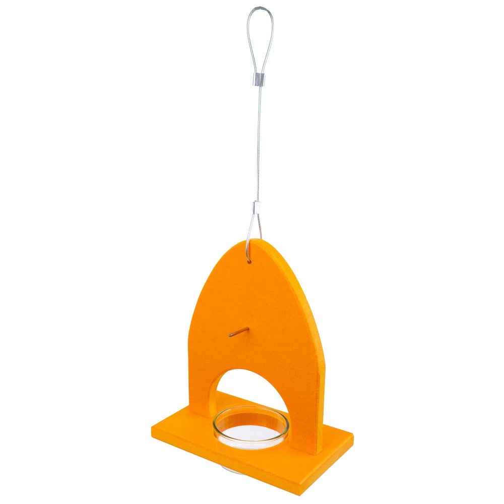 Orange Poly Petite Oriole Feeder