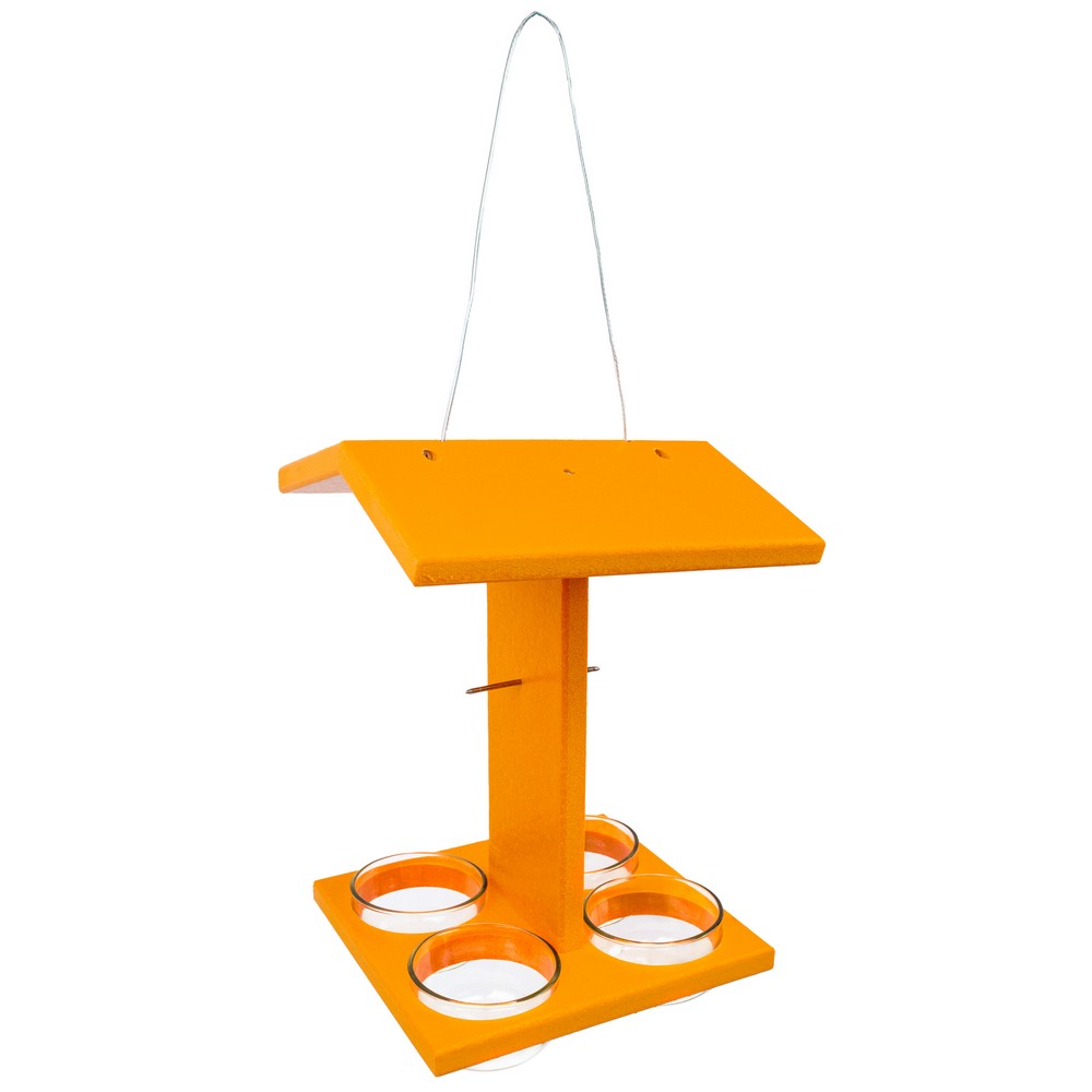 Orange Poly Mammoth Oriole Feeder