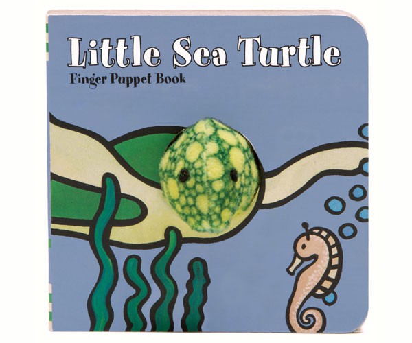 Little Sea Turtle Finger Puppet Book