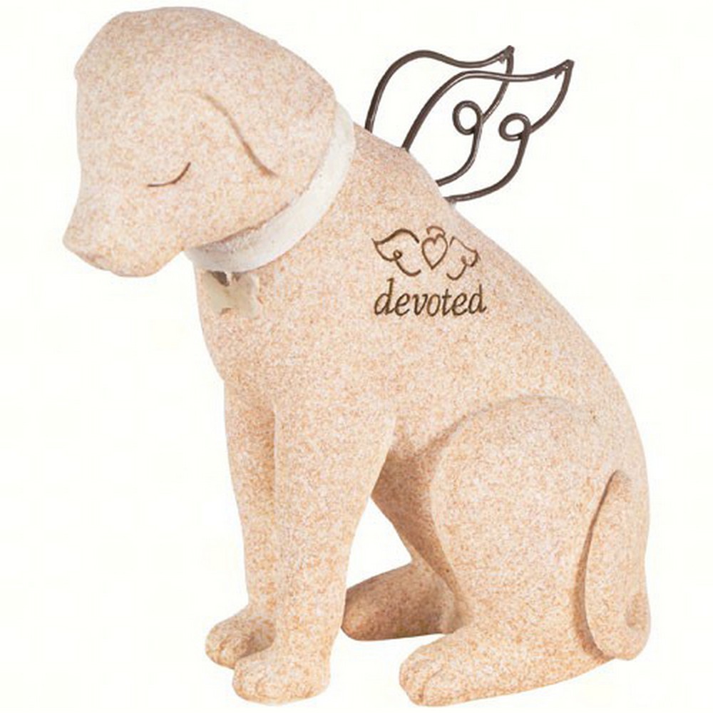 Dog Figurine Faithful Angel