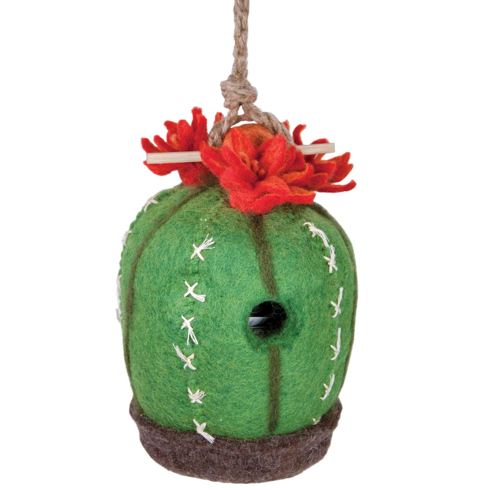 Barrel Cactus Bird House