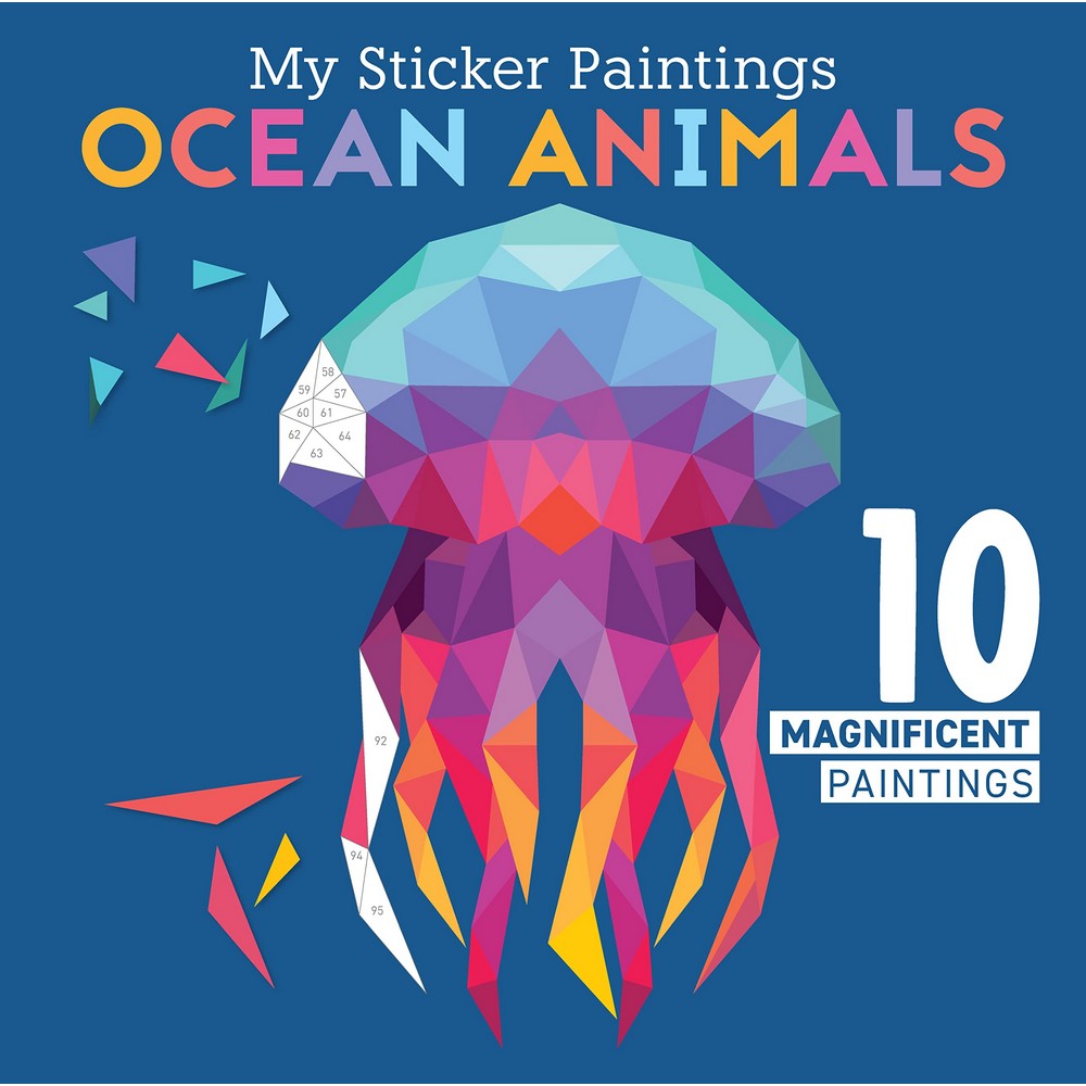 My Sticker Paintings Ocean Animals