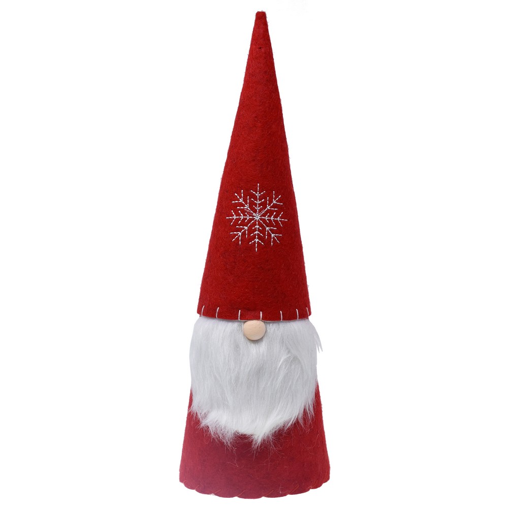 12 Inch Red Felt Gnome