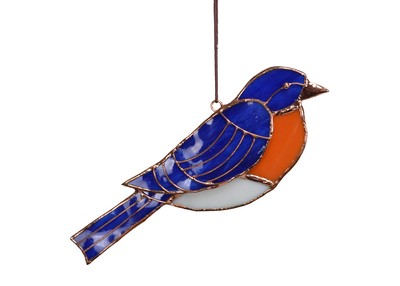 Stained Glass Bluebird Suncatcher