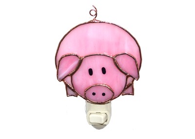 Pink Pig Nightlight