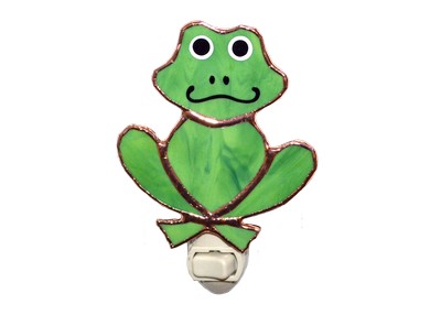 Stained Glass Frog Nightlight