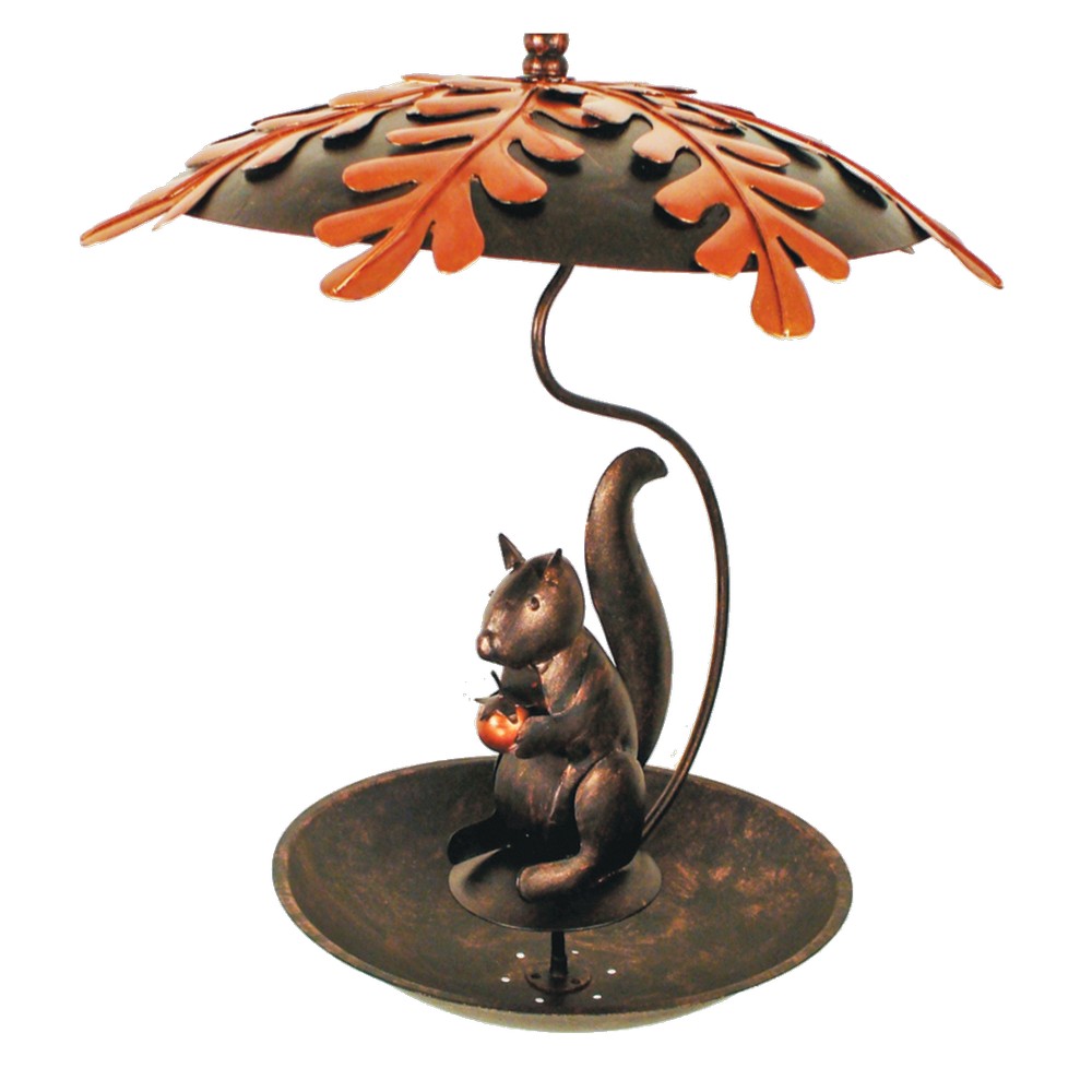 Squirrel Bistro Feeder with Flat Bottom
