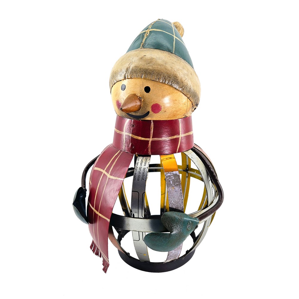Snowbaby Recycled Metal Door Greeter
