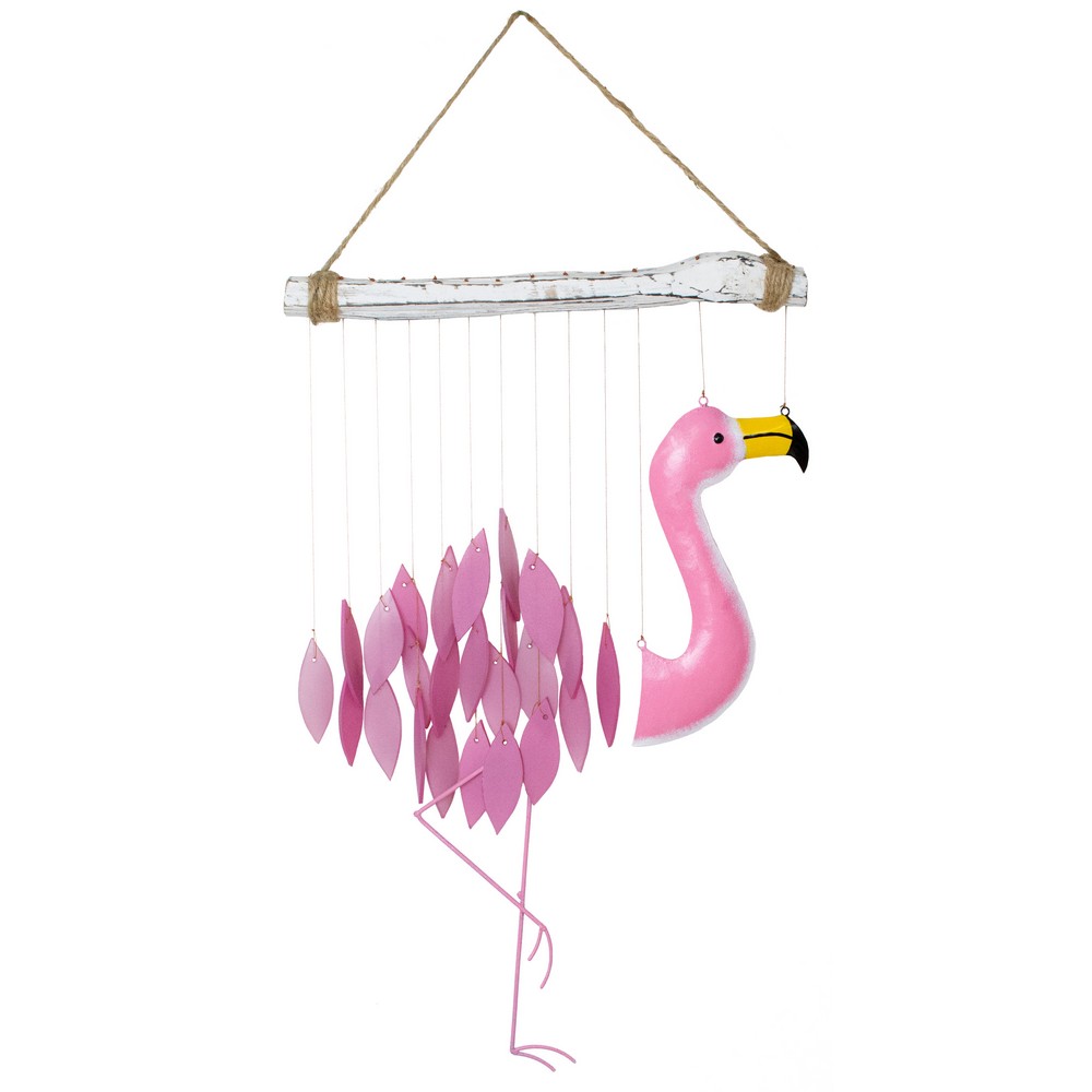 Flamingo Glass Chime