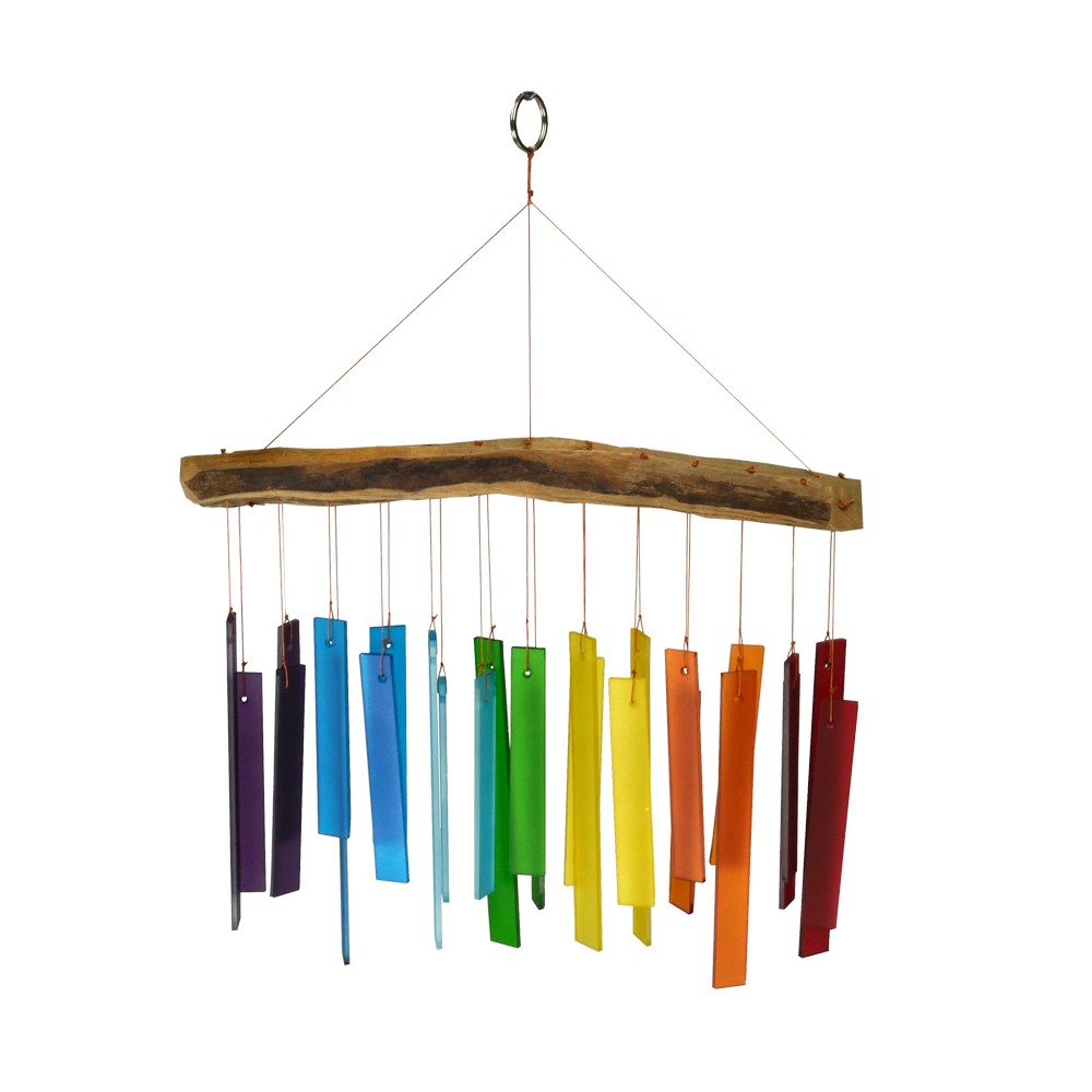 Color Spectrum Glass Chime