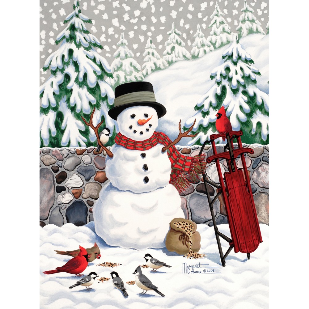 Stonewall Snowman 1000 Piece Puzzle