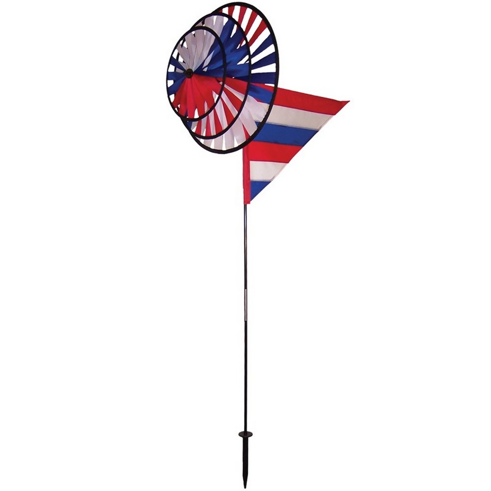 Red White Blue Triple Spinner withSail