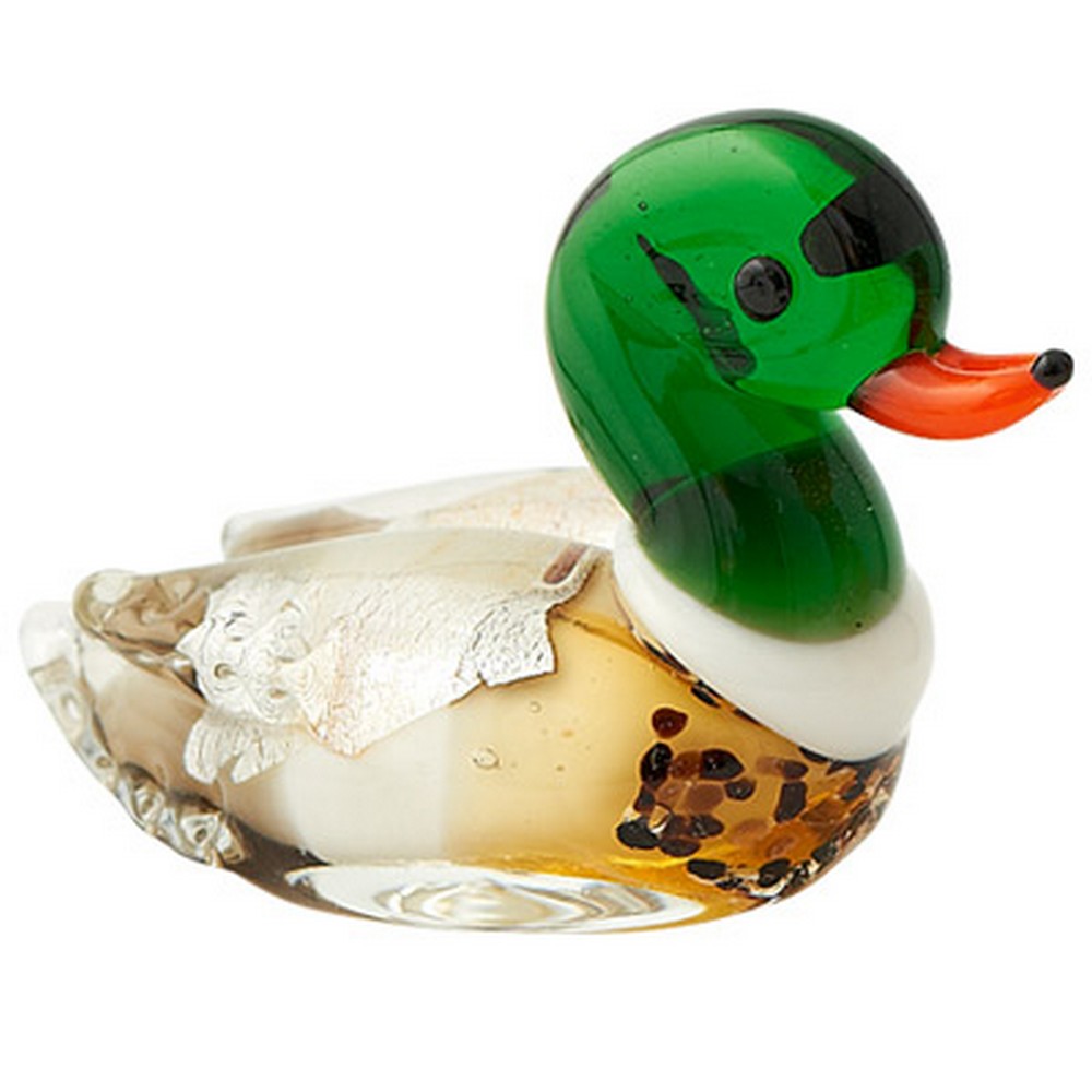 Milano Art Glass Duck