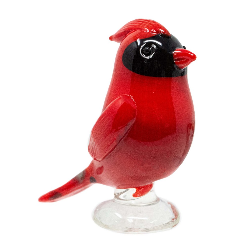 Milano Art Glass Cardinal