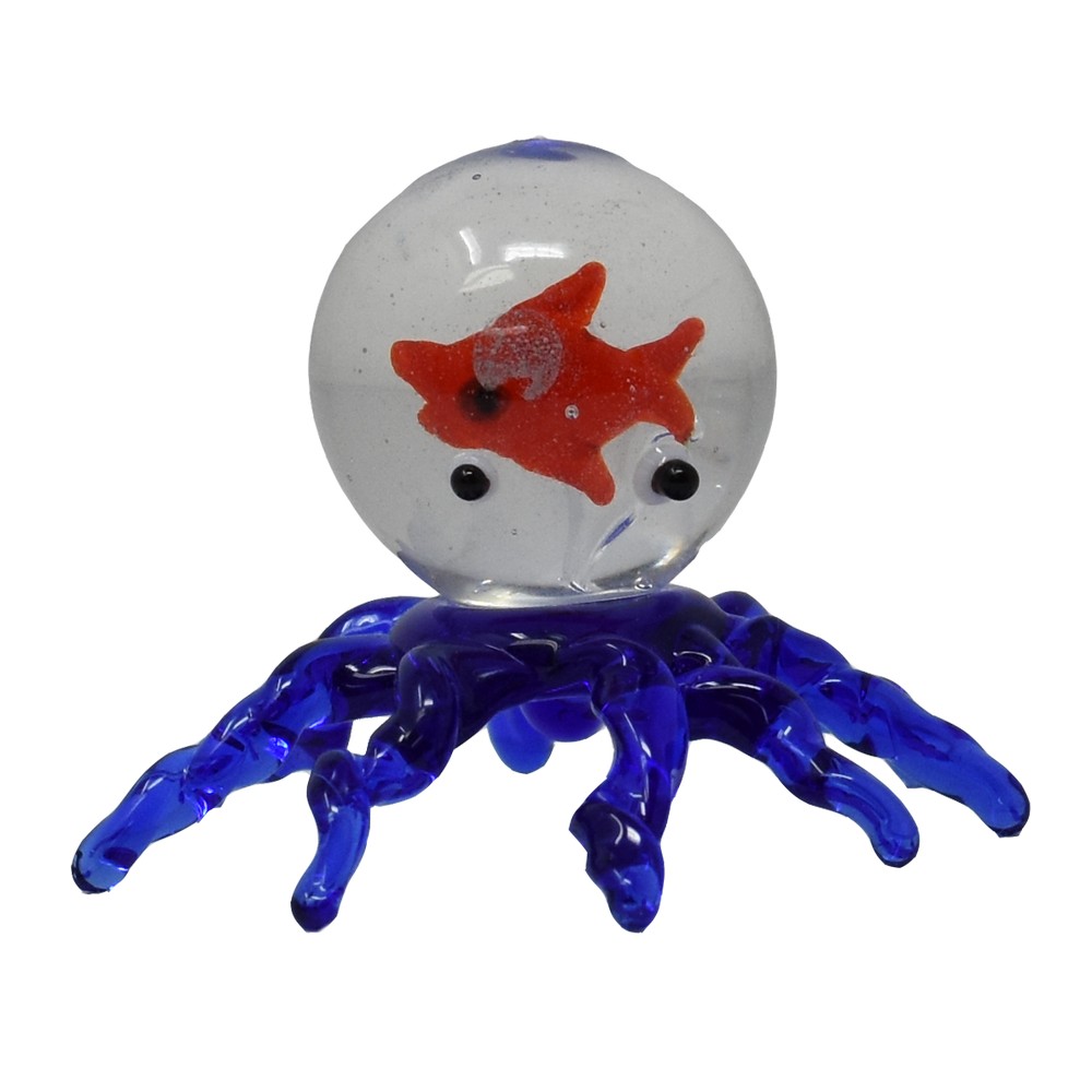 Milano Art Glass Well Fed Octopus