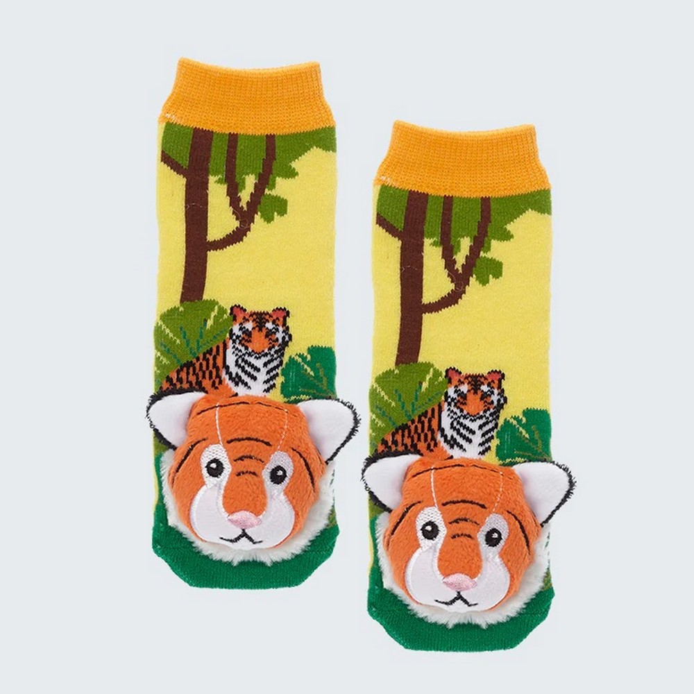 Tiger Toddler Slipper Socks