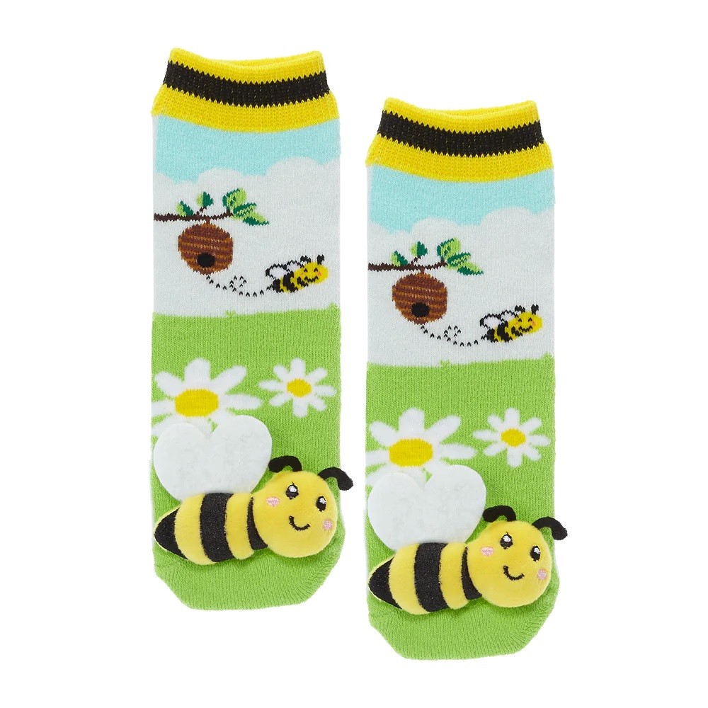 Bee Toddler Slipper Socks