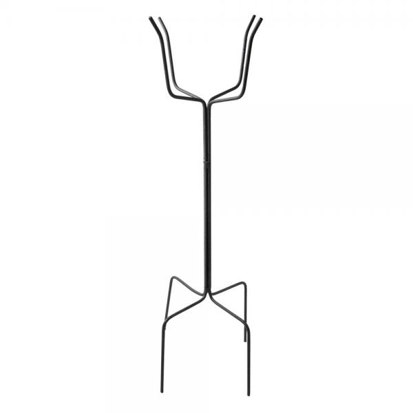 24 inch Small Planter Stand Black plus freight