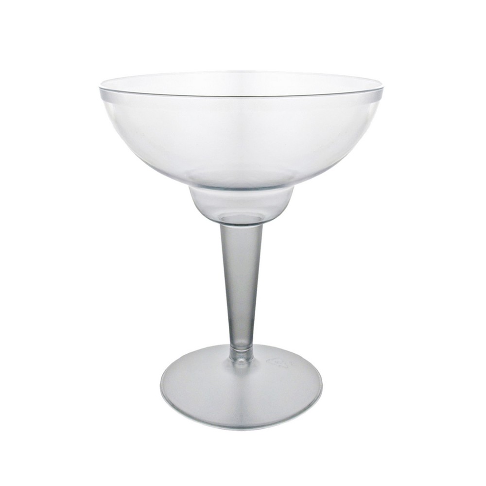 2 pc 12 oz Margarita Glasses Clear 4 ct
