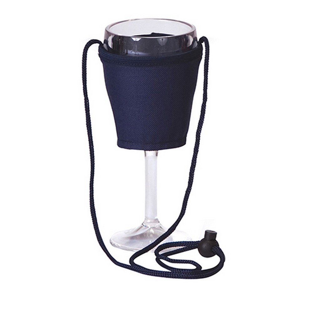 Wine Glass Lanyard - Navy
