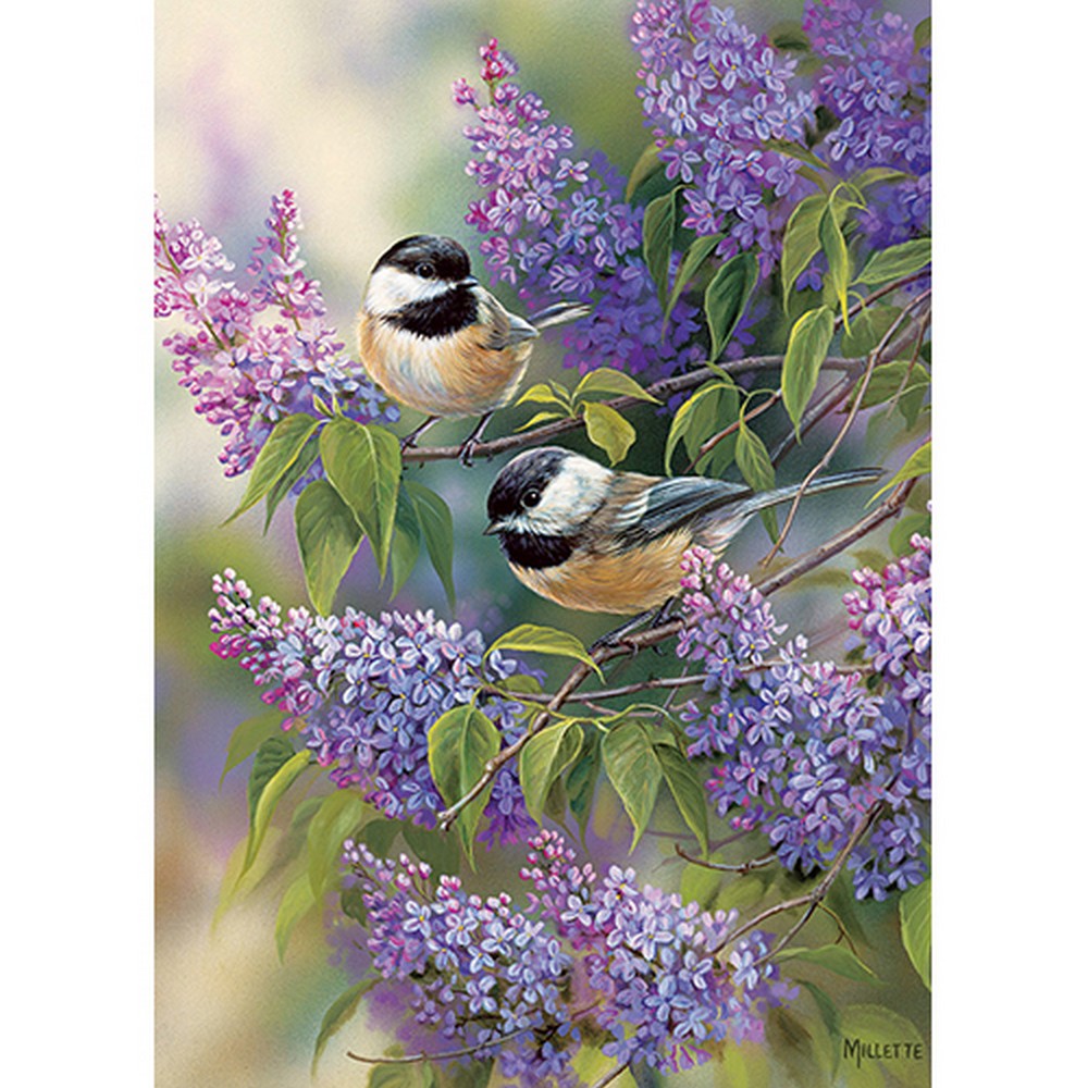Cobble Hill Chickadee Duo 35 Piece Tray Puzzle