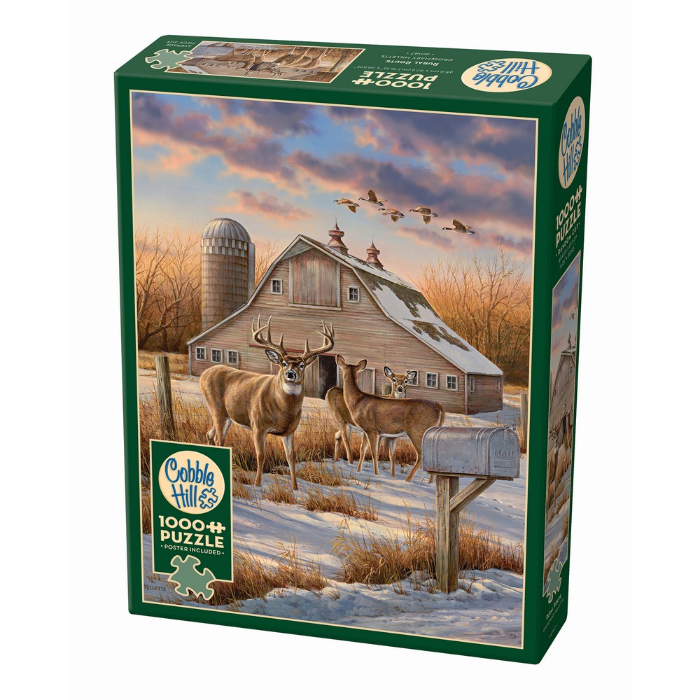 Cobble Hill Rural Route Puzzle 1000 Piece Puzzle