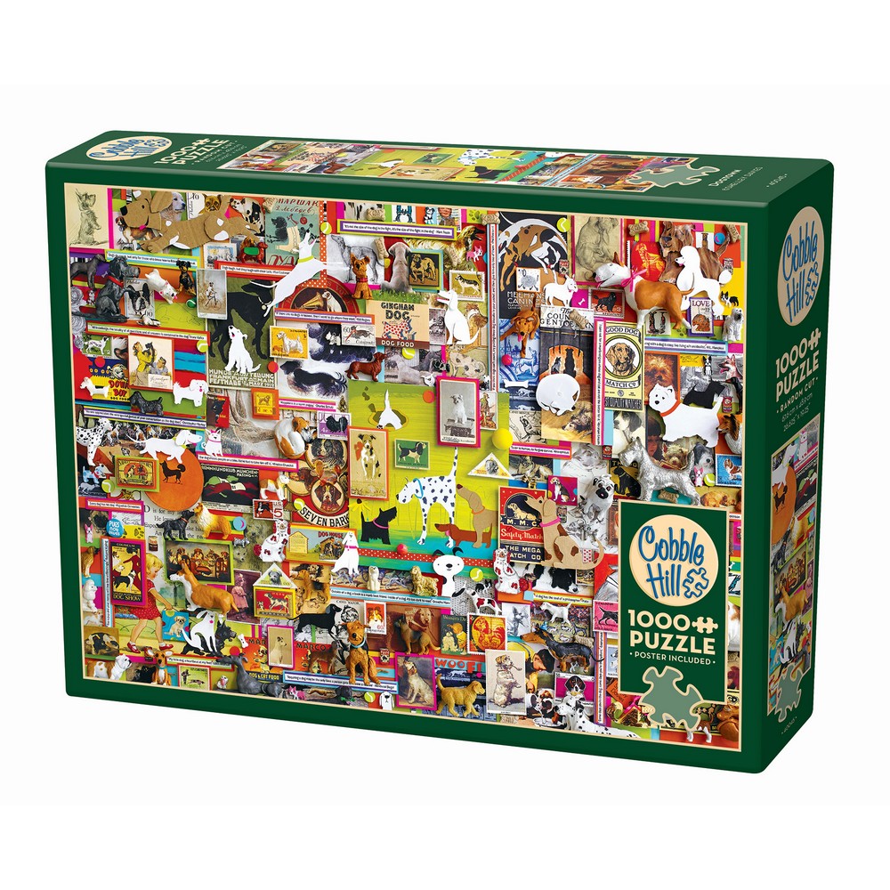 Cobble Hill Dogtown 1000 Piece Puzzle