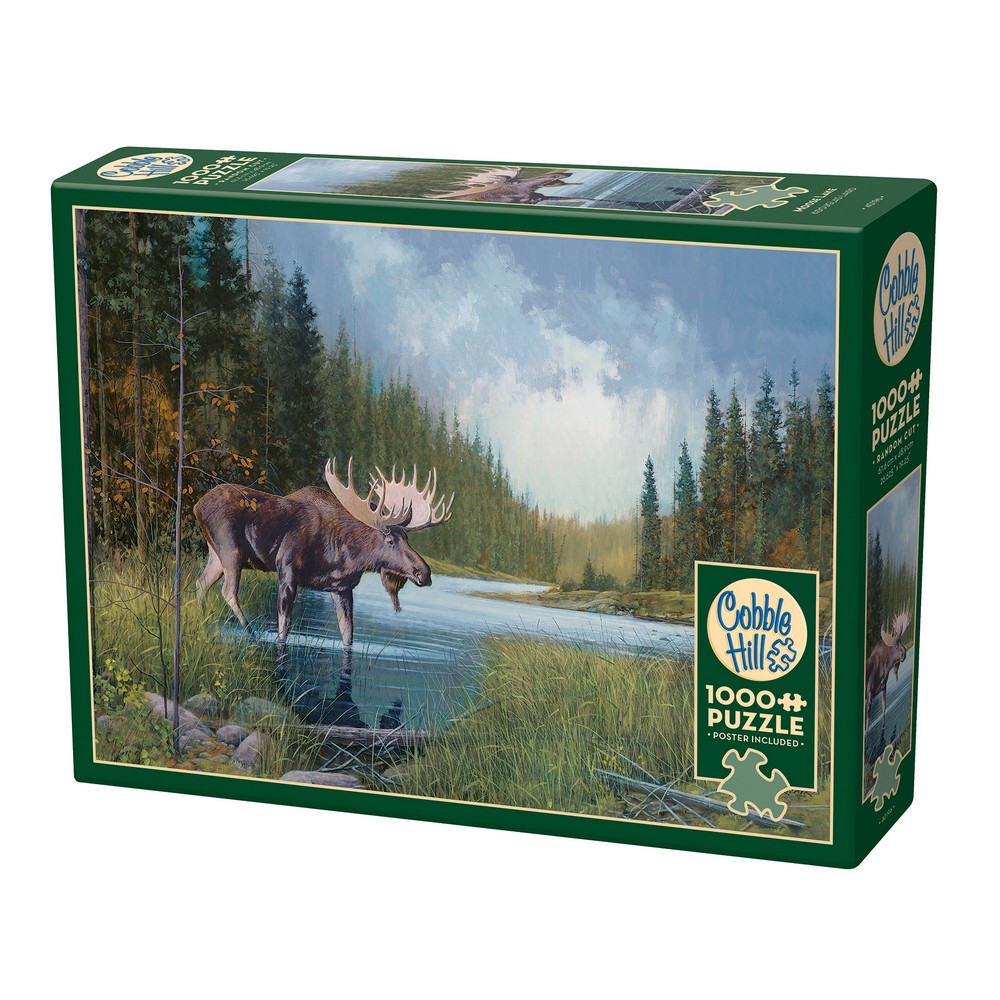 Cobble Hill Moose Lake 1000 Piece Puzzle