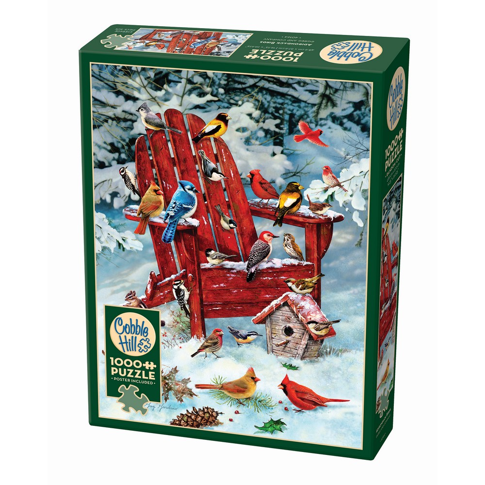 Cobble Hill Adirondack Birds 1000 Piece Puzzle