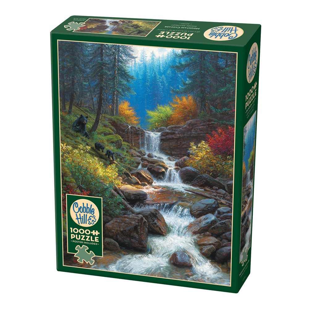 Cobble Hill Mountain Cascade 1000 Piece Puzzle