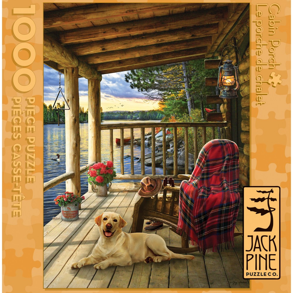 Cabin Porch 1000 Piece Puzzle