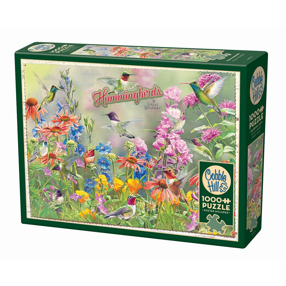 Cobble Hill Hummingbirds Puzzle 1000 Piece Puzzle