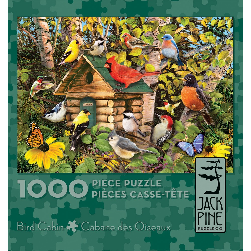 Bird Cabin 1000 Piece Puzzle