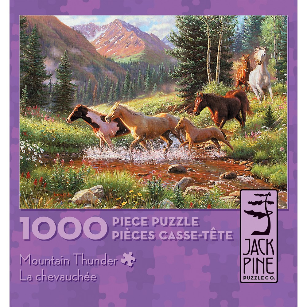 Mountain Thunder 1000 Piece Puzzle