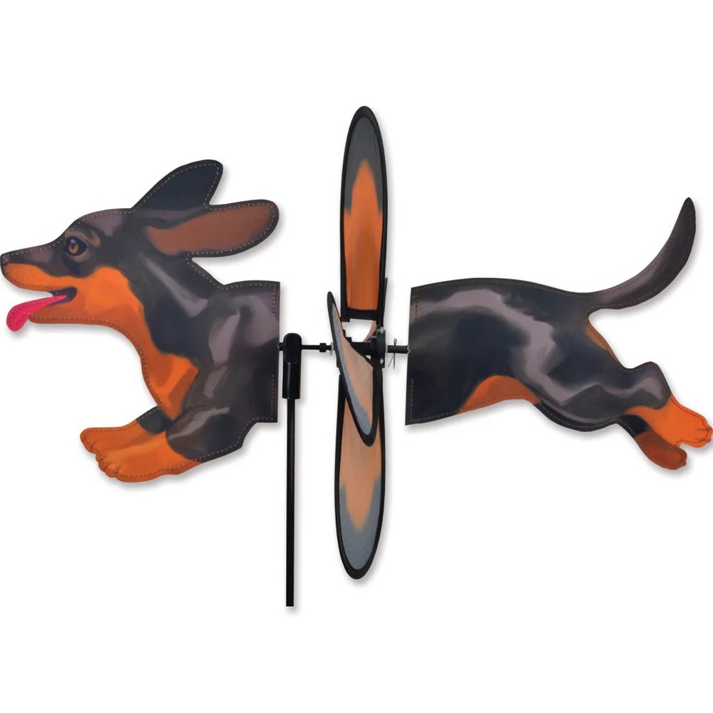 Black Dachshund Spinner