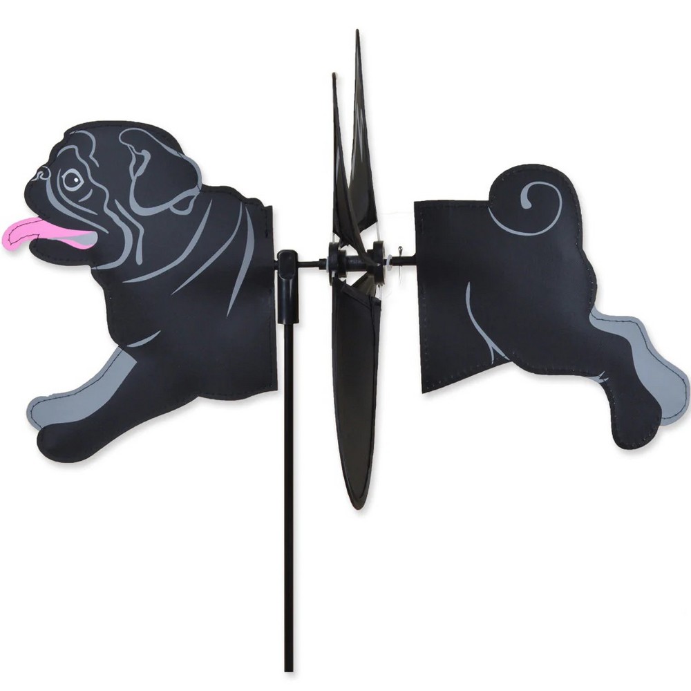 Black Pug Petite Spinner