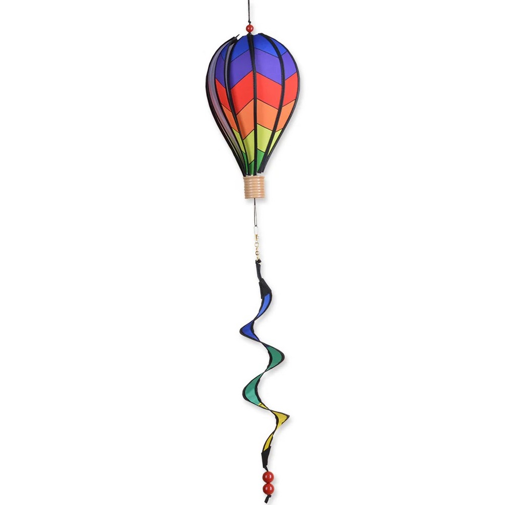 Hot Air Balloon Chevron Rainbow Small