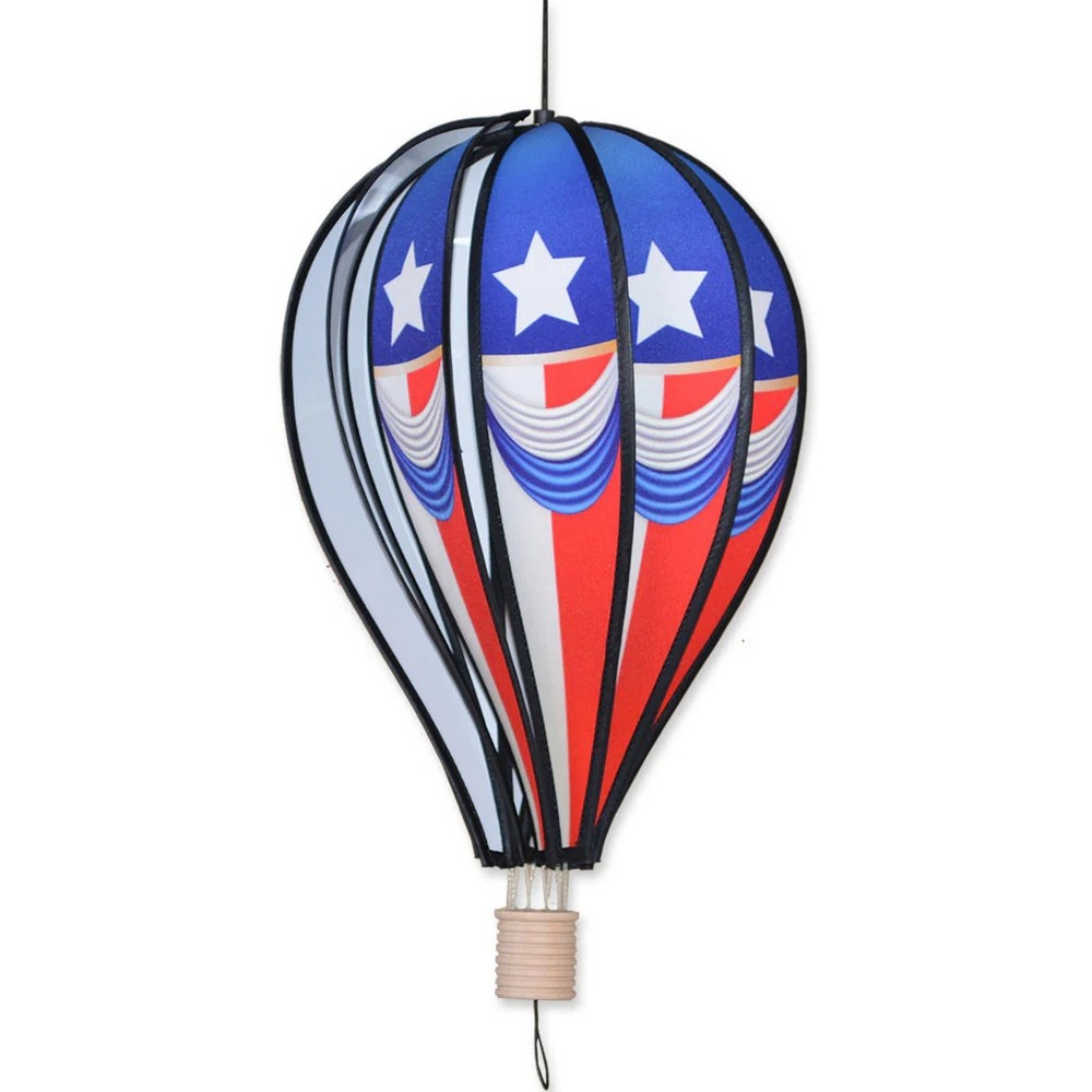 Vintage Patriotic 18 inch Hot Air Balloon