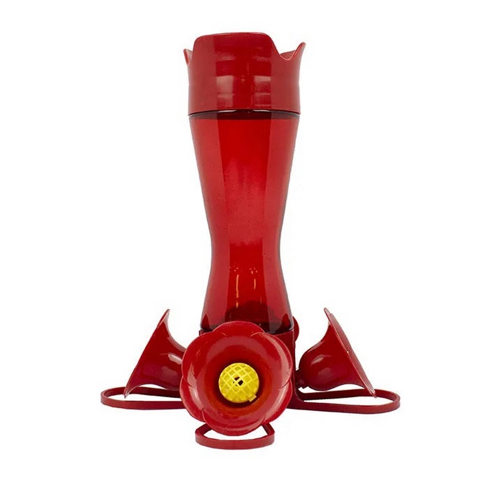 Plastic 4 Fountain Hummingbird Feeder