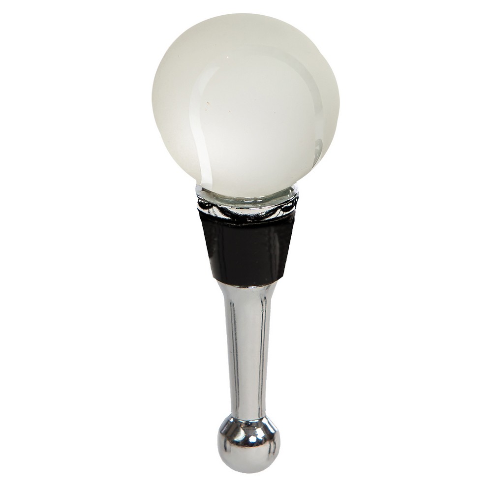 Glass Bottle Stopper Tennis Ball
