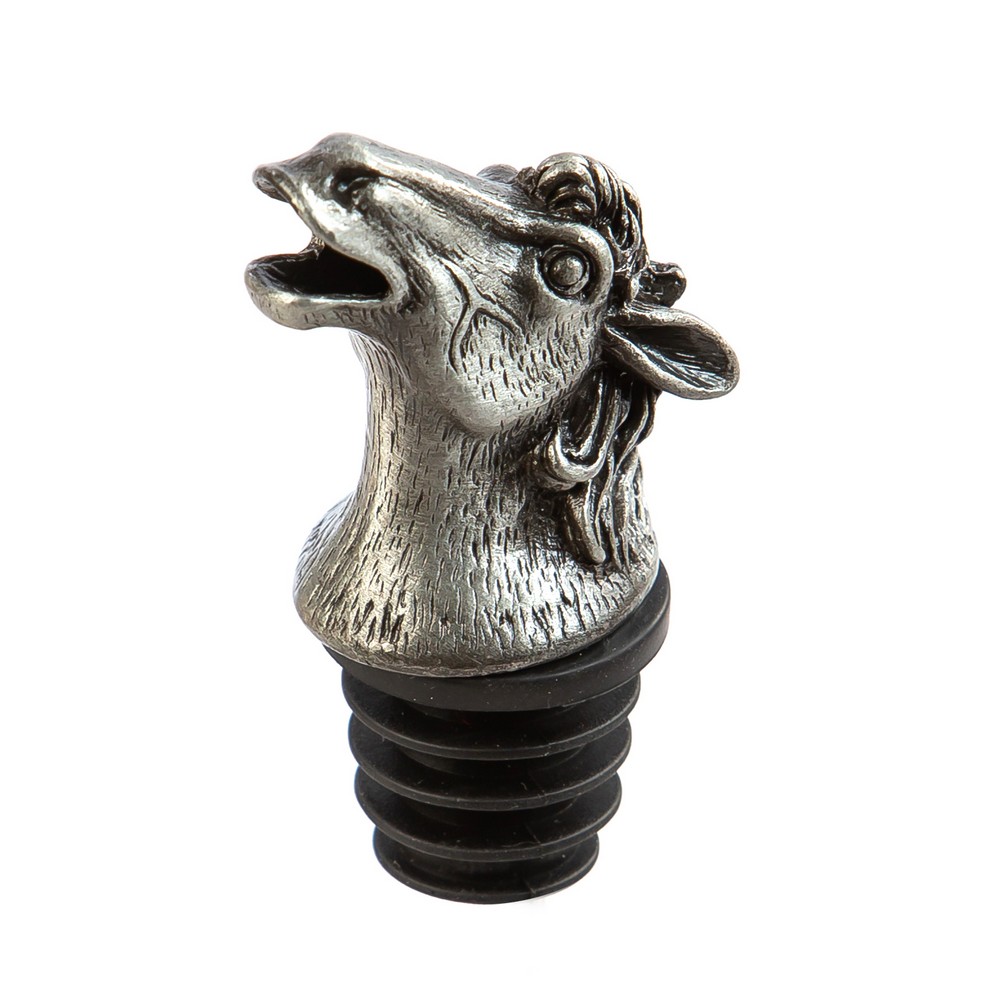 Steel Wine and Bottle Pourer Horse