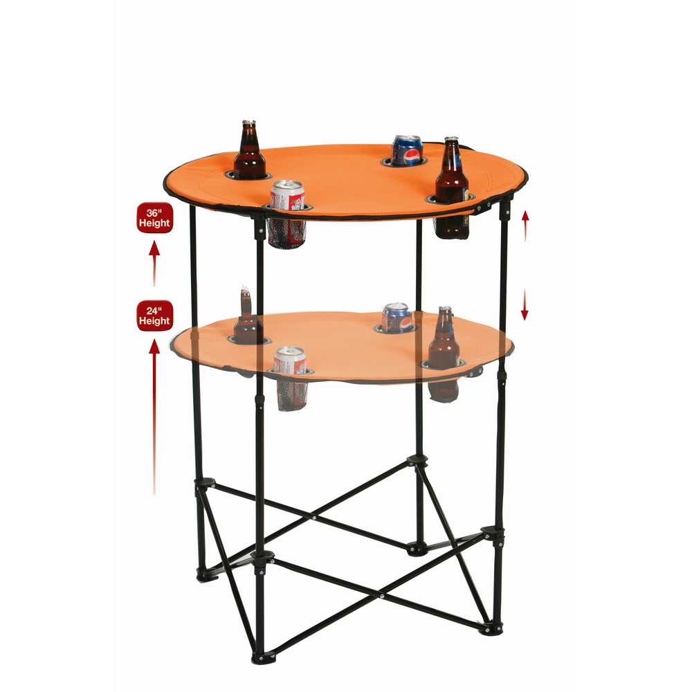 Scrimmage Tailgate Table Orange