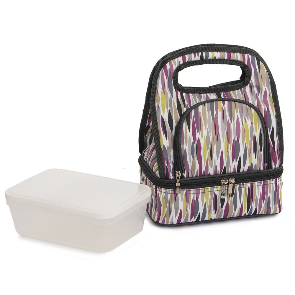 Savoy Lunch Bag Brushstrokes